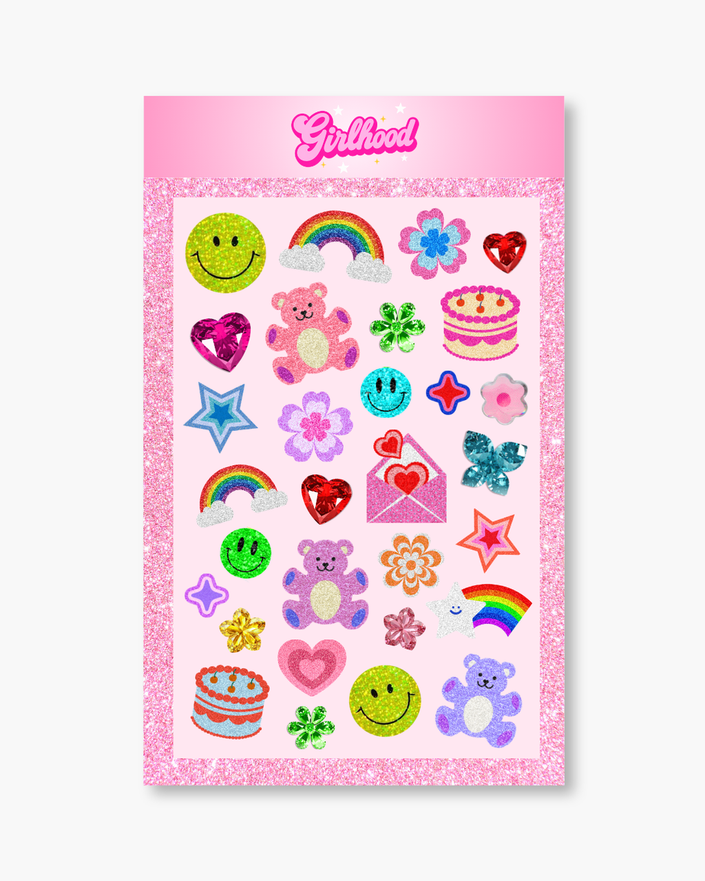 Girlhood stickers