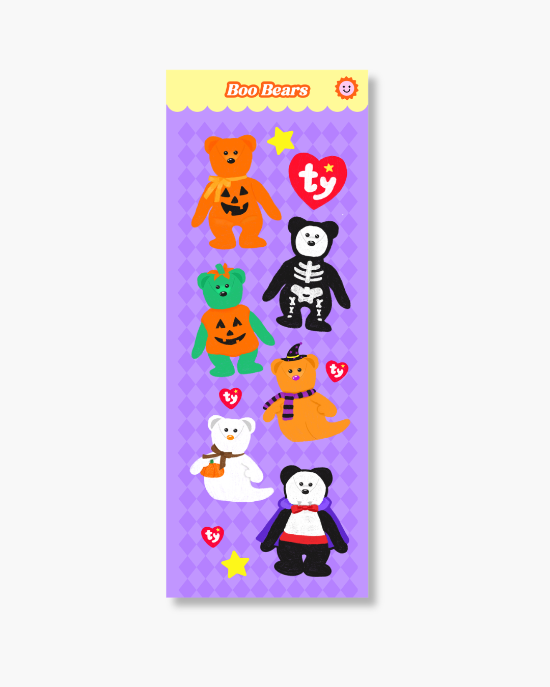 Boo Bears stickers