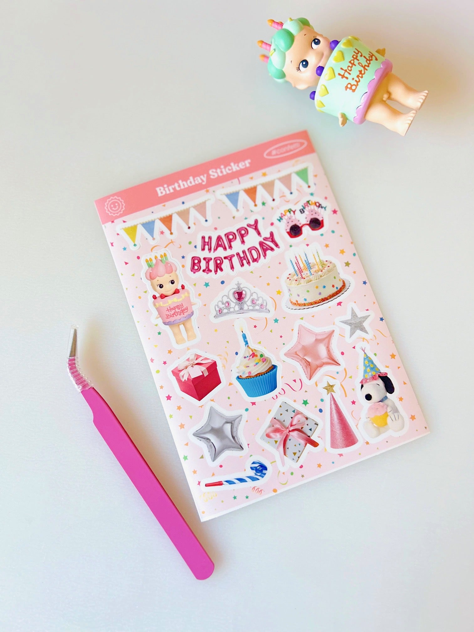 Birthday stickers