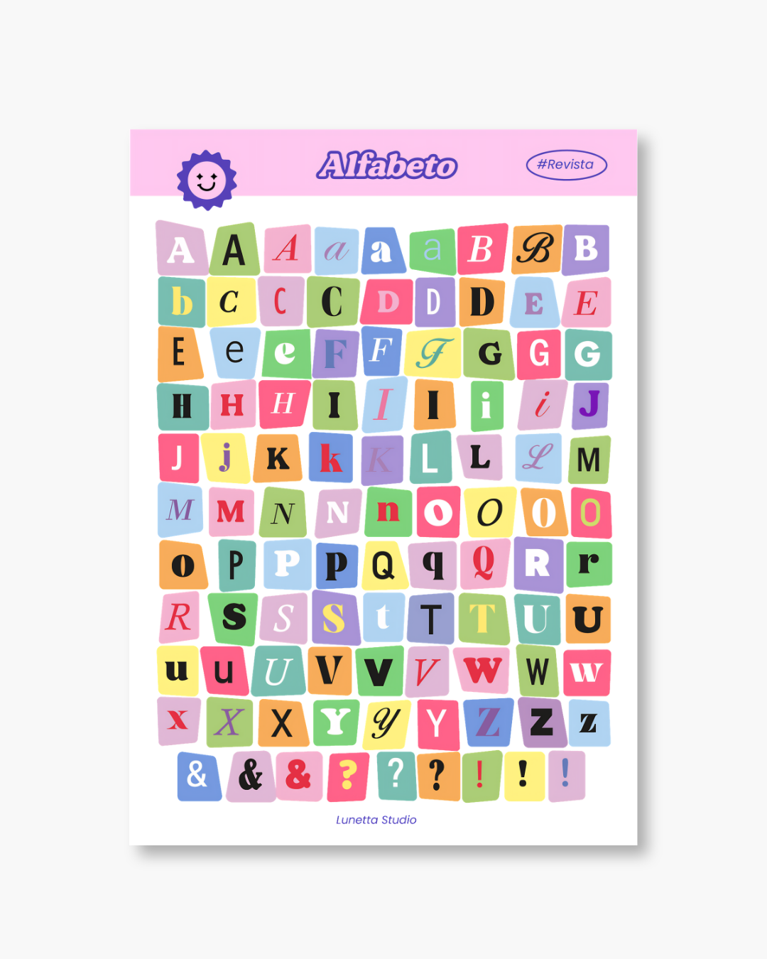 Alfabeto de Revista