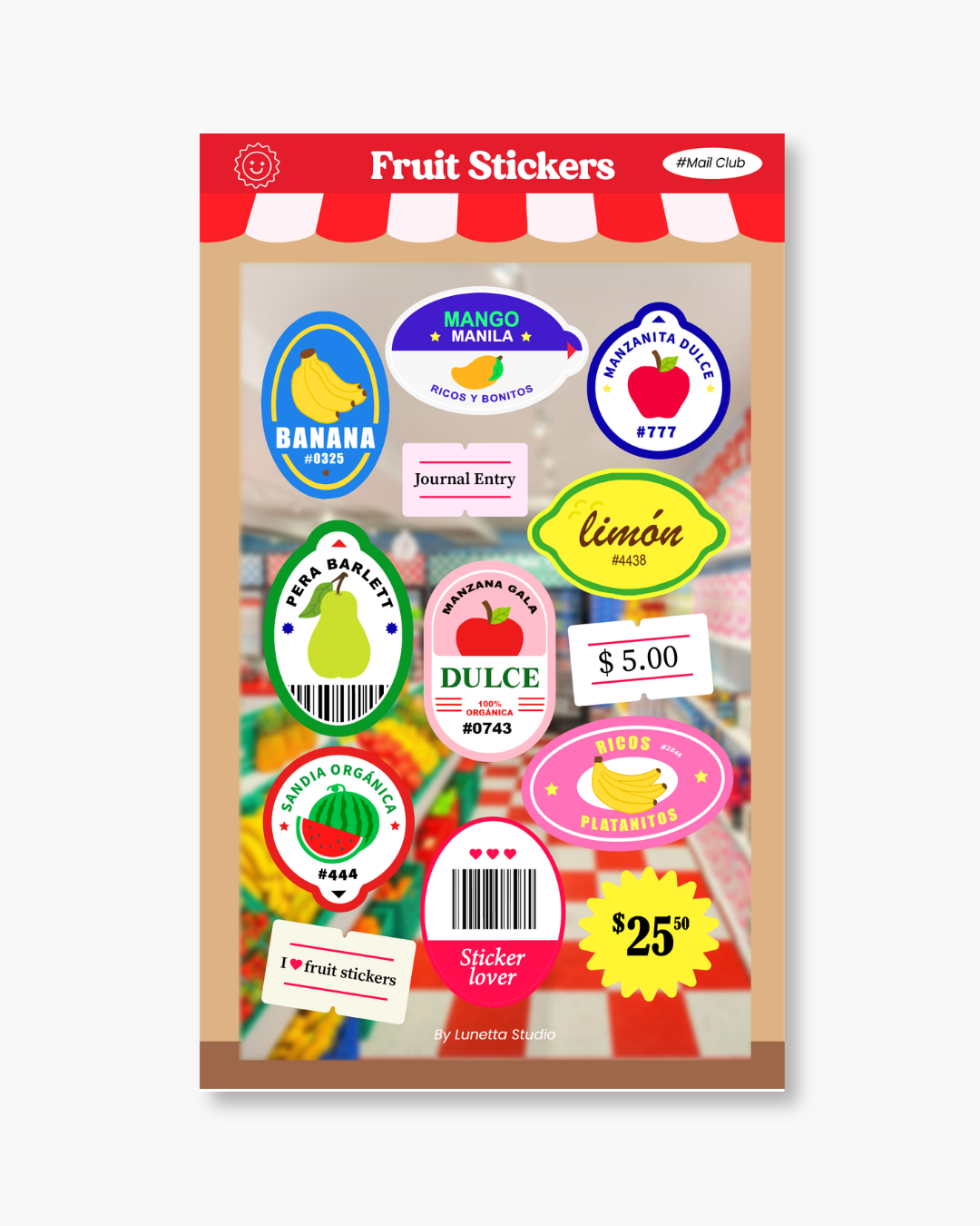 Fruit Stickers