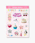 Birthday stickers