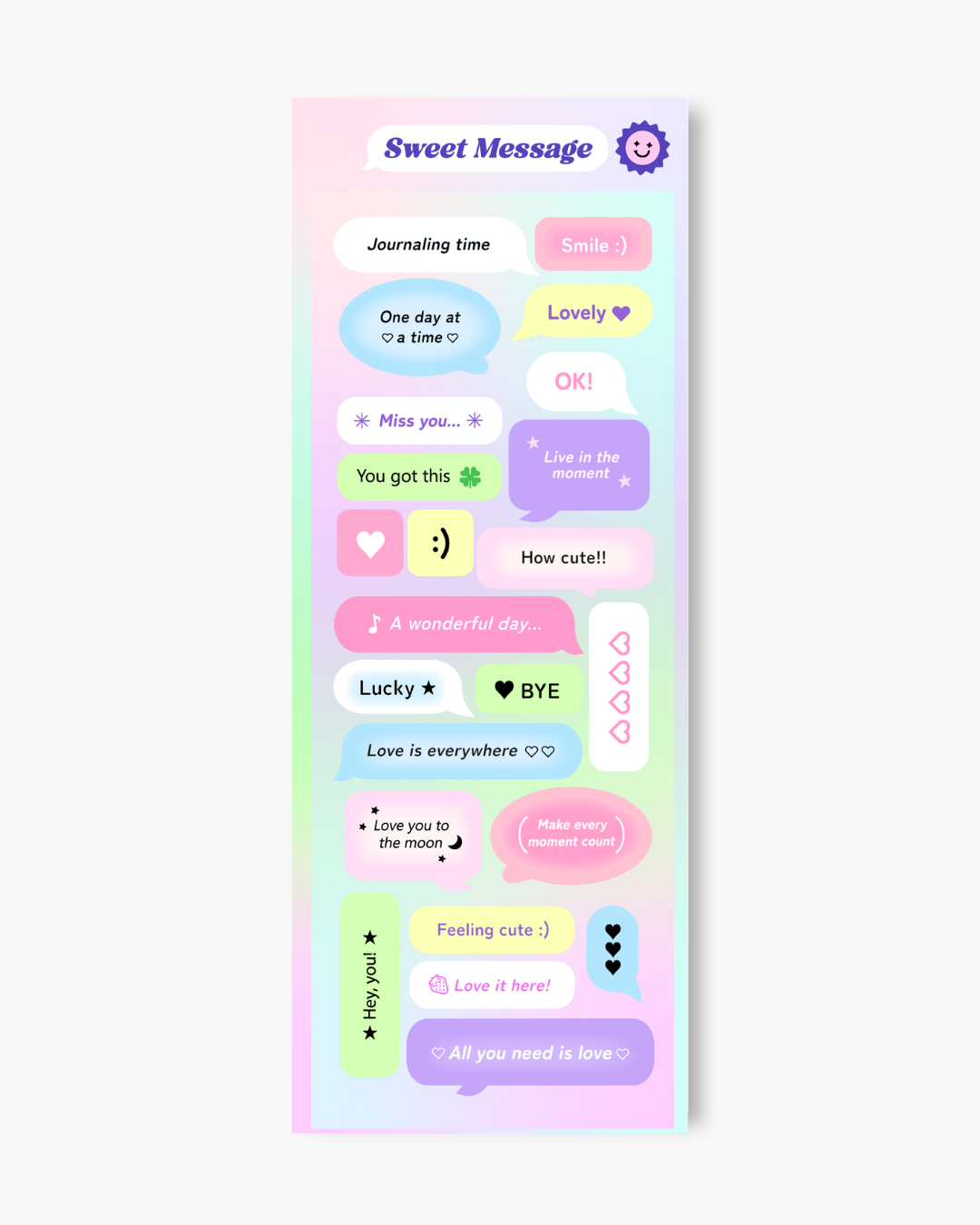 Stickers de mensajes