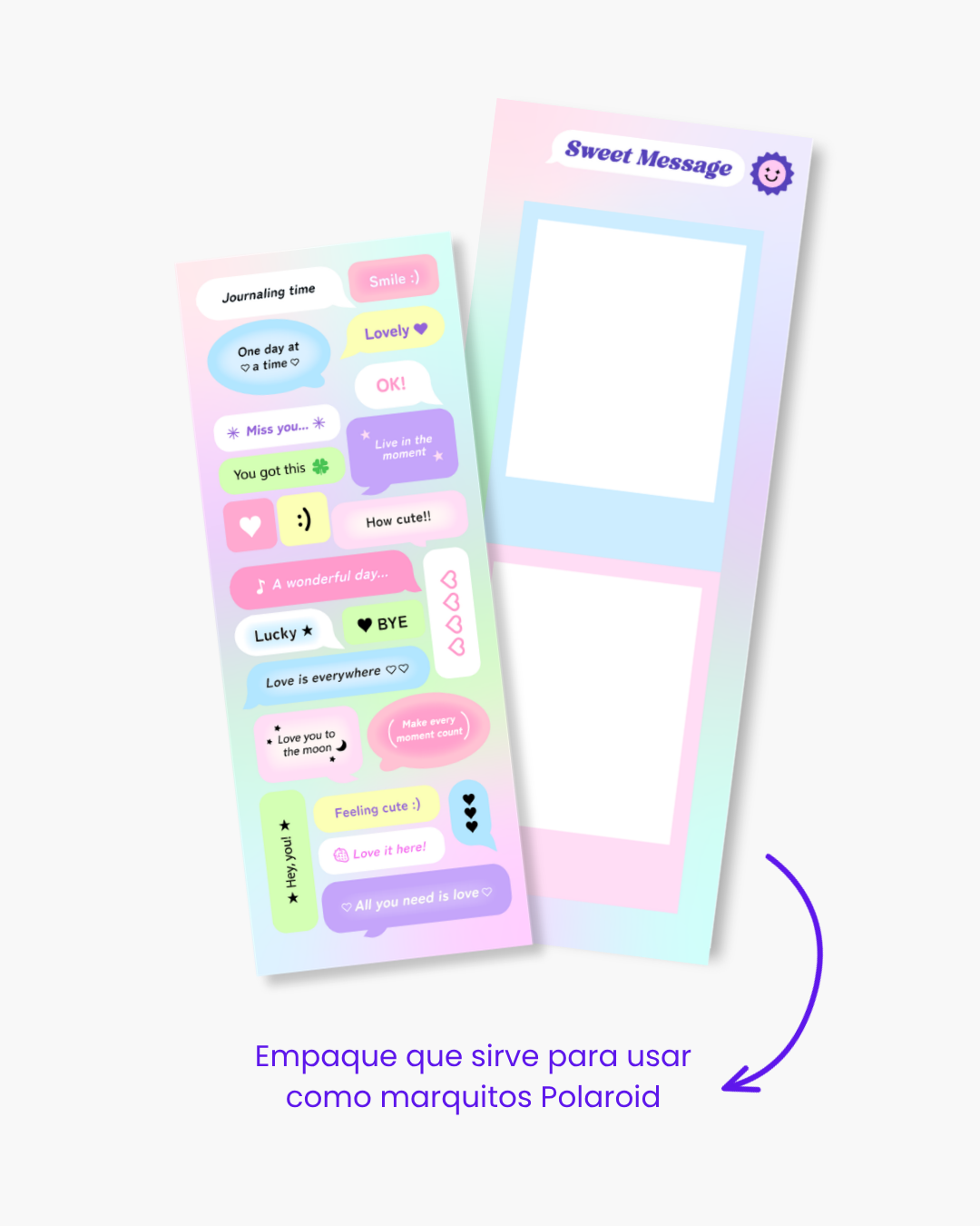 Stickers de mensajes