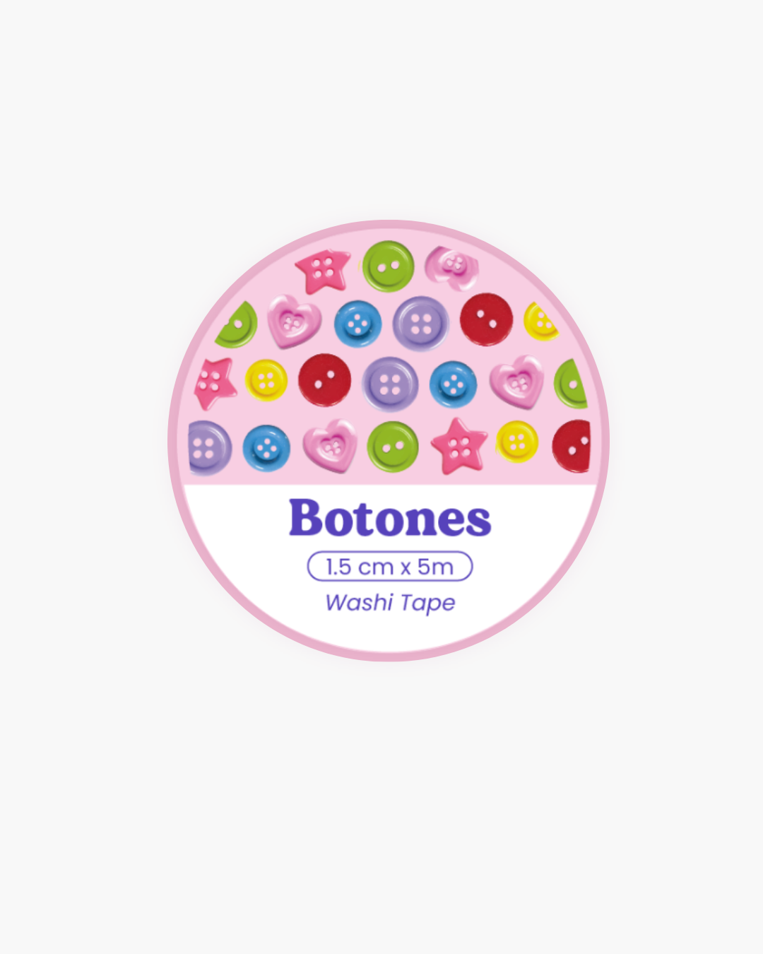 Washi Tape Botones